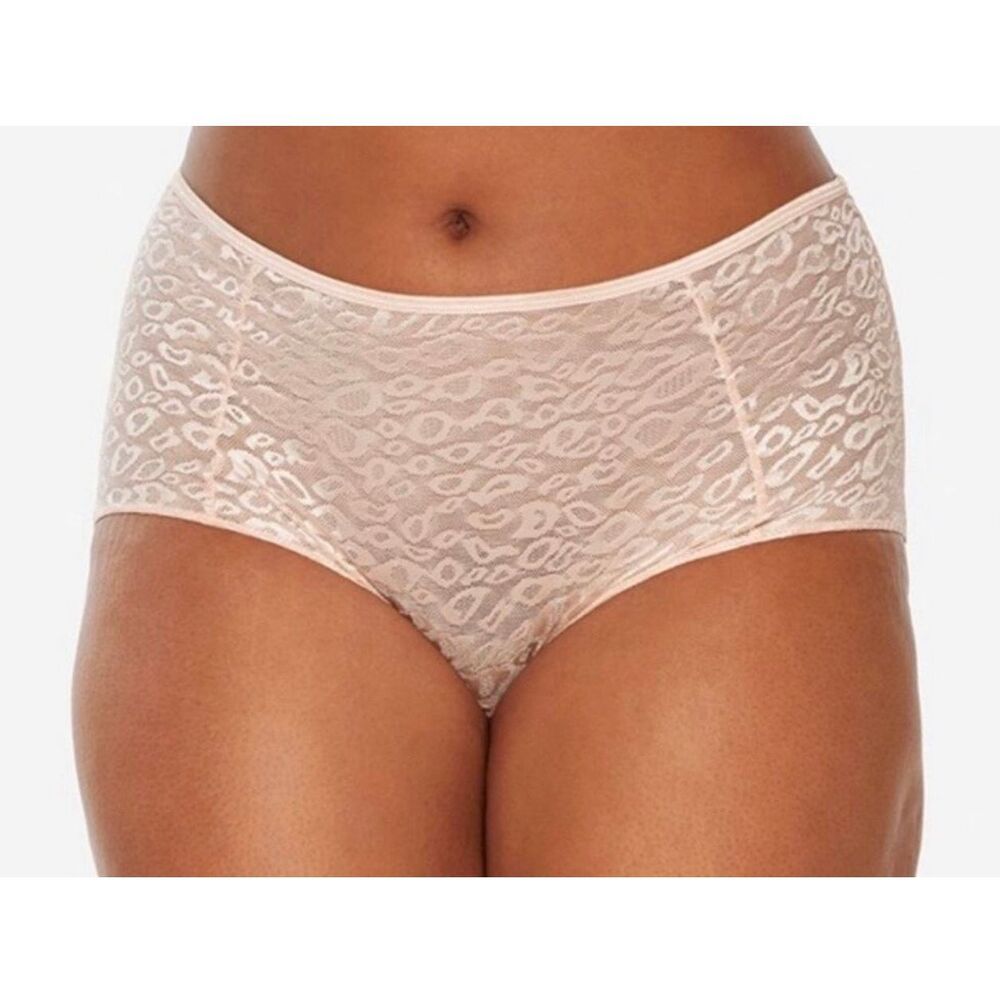 Ruby Ribbon Allure Brief in Shell New Size Small